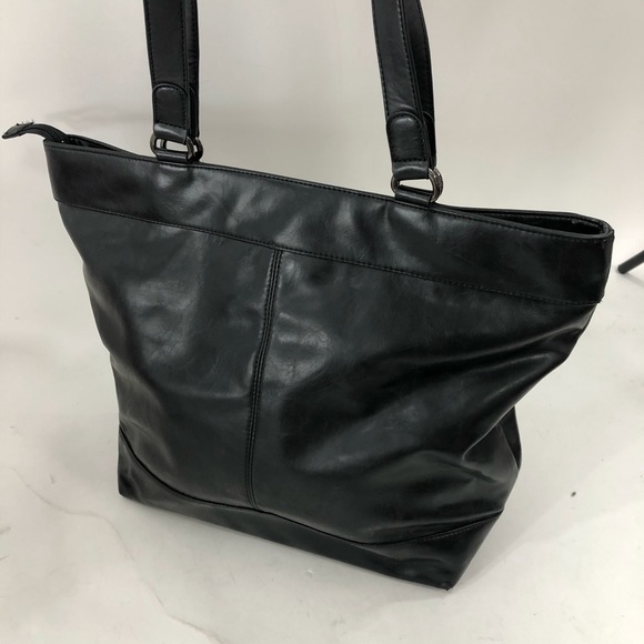 Kenneth Cole Reaction Black Large Career Tote - Picture 4 of 8